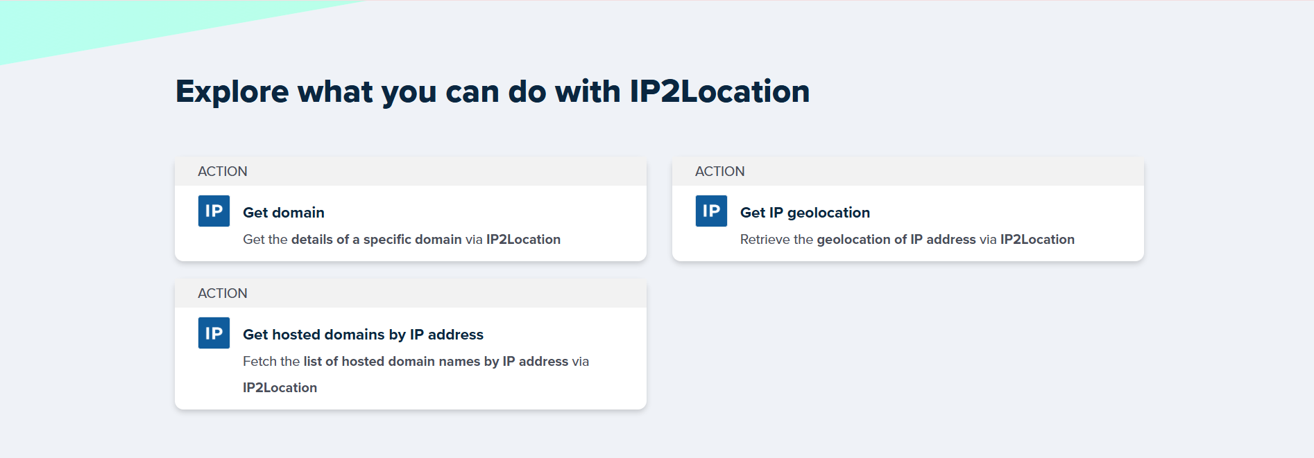 IP2Location.io Quickwork Integration